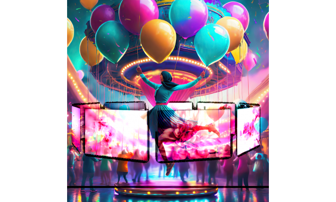 firefly_3d_carousel_young_people_are_jumping_with_balloons_funny_miracle_the_festival_of_masquera