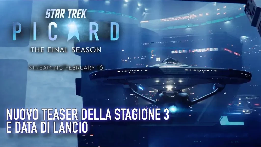 Star Trek: Picard 3 Chegando em 16 de fevereiro de 2023 - Teaser